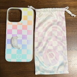 Loopy Case Pastel Checkered iPhone 14 Pro Max Case